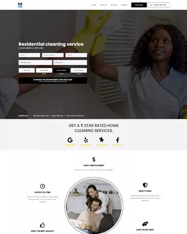 Modern Clean Layout Preview